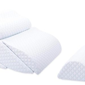 Orthopedic bed wedge pillow for elevation and support after surgery
